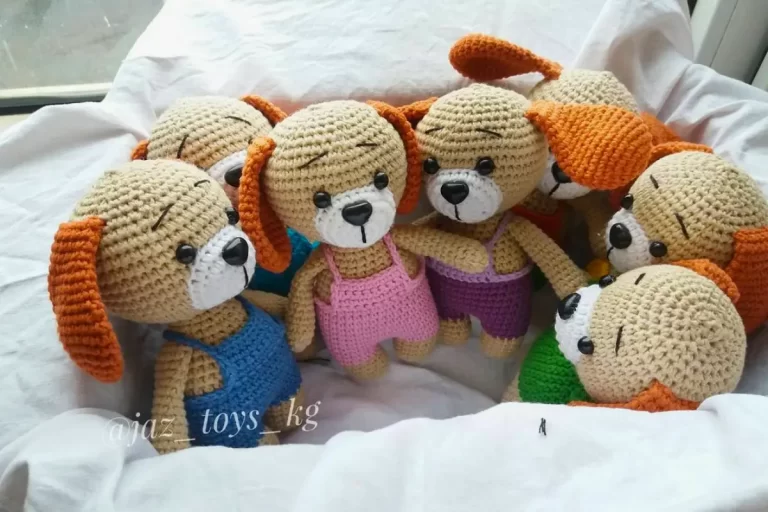 Cachorro Fofinho Amigurumi