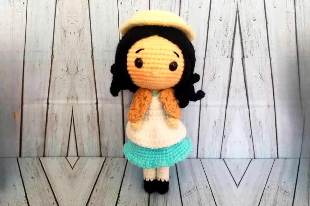 Boneca Diana Amigurumi