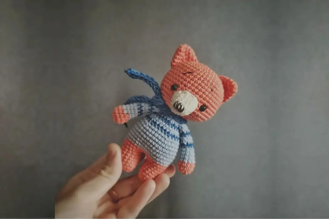 Mini Raposa Amigurumi