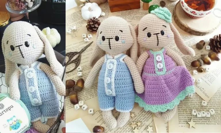 Coelho Bumble Amigurumi