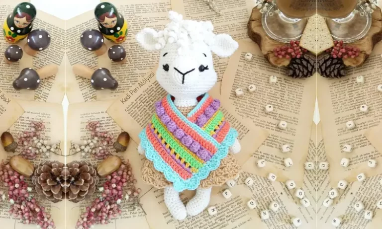 Srª Lhama Patmos Amigurumi