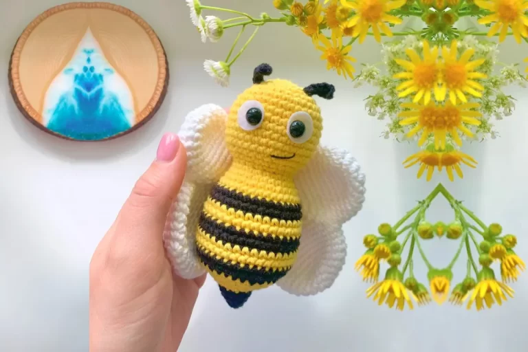 Abelhinha Chen Amigurumi