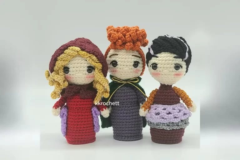 Boneca Winnie Sanderson Amigurumi