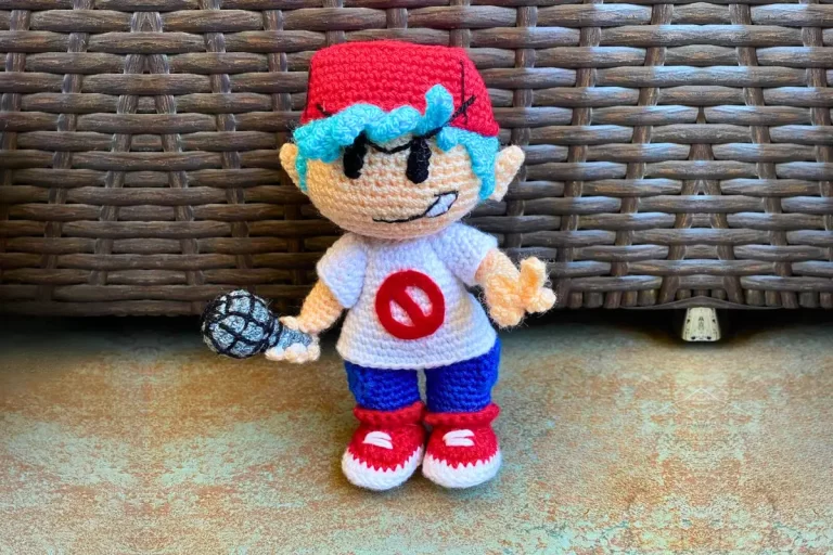Boneco Friday Night Funkin Amigurumi