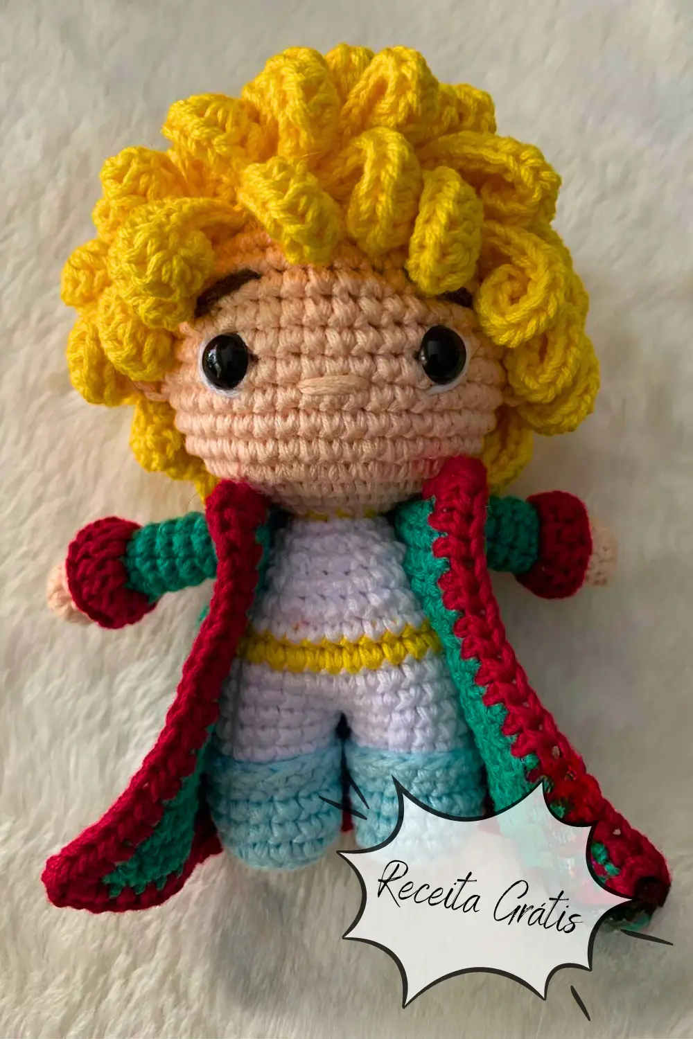 Boneco Pequeno Principe Amigurumi Pinterest