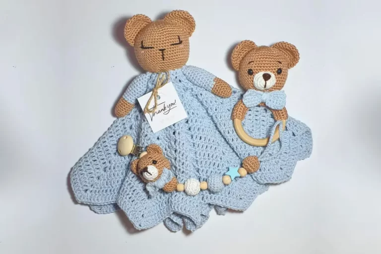 Conjunto Chá de Bebê Amigurumi