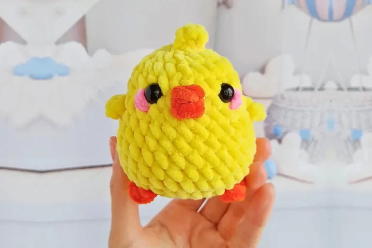 Galinha Piu Piu Amigurumi