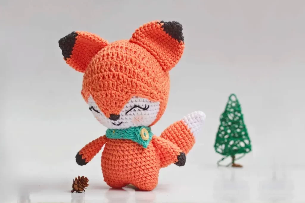 Penny a Raposa Amigurumi