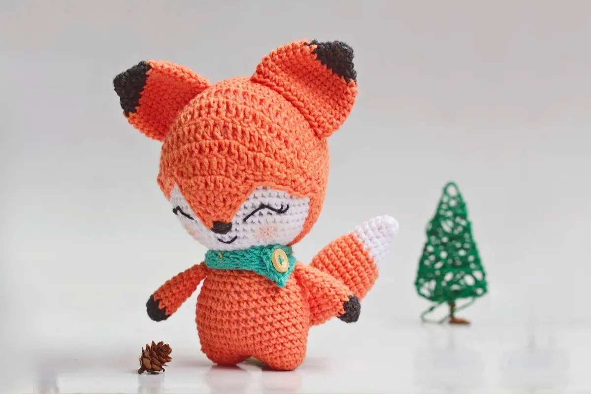 Penny a Raposa Amigurumi