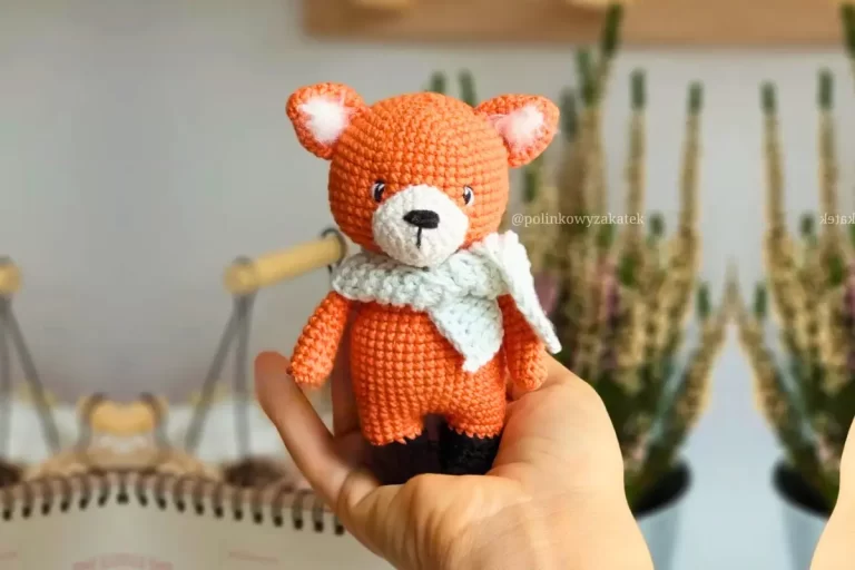 Raposa Luna Amigurumi Receita Gratis
