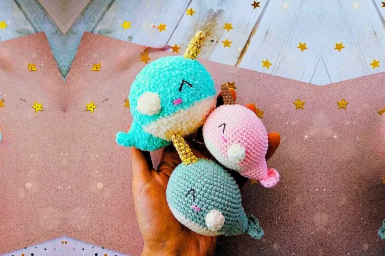 Receita Passo a Passo Baleia Unicornio Amigurumi