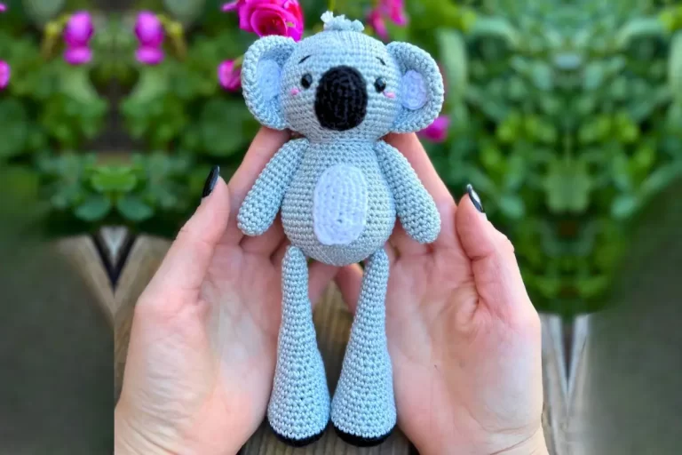 Theo o Coala Amigurumi Receita Passo a Passo