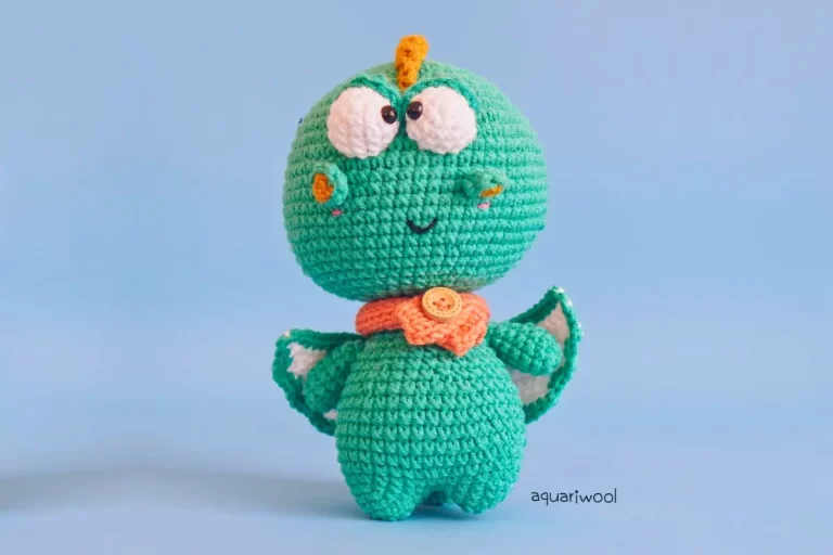 Dragão Fofo Amigurumi