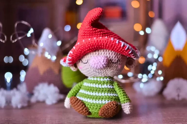 Gnomo fofo Amigurumi