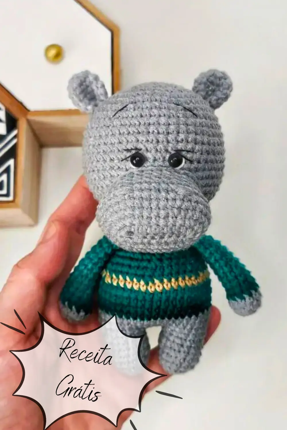 Lindo Hipopotomo Amigurumi Pinterest