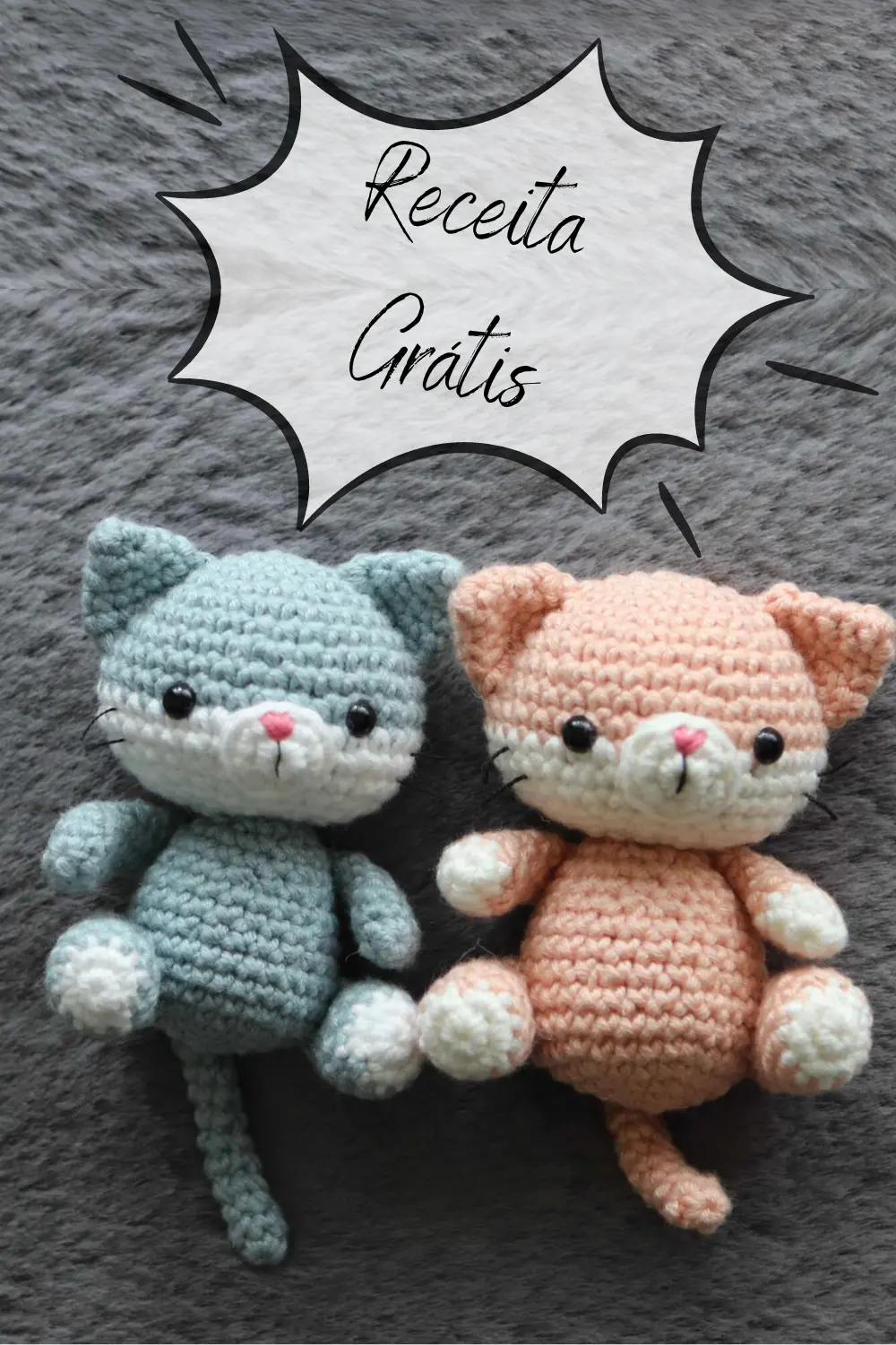 Mini Gatinhos Amigurumi Pinterest