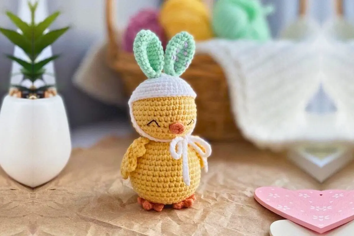 Pintinho Fofo Amigurumi