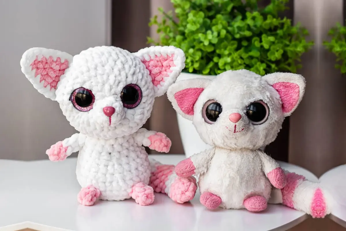 Receita Gratis Lemure Amigurumi