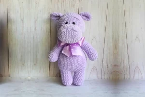 Receita Hipopotomo Amigurumi