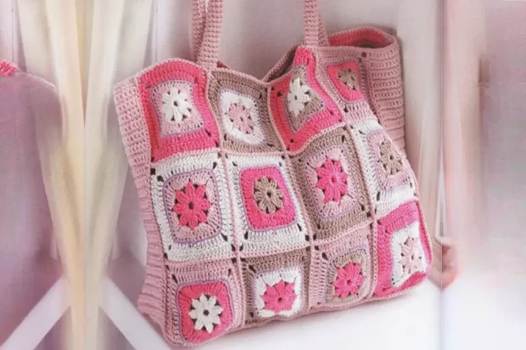 Bolsa de Crochê Minha Paixão Receita Passo a Passo 2