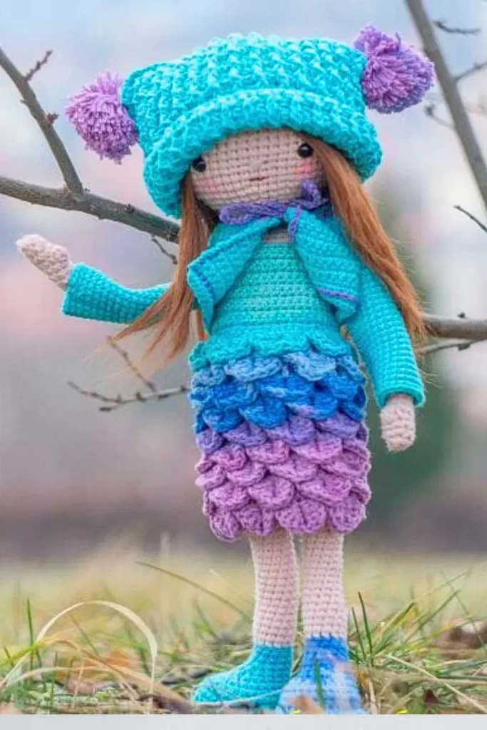 Boneca Carol Amigurumi Pinterest