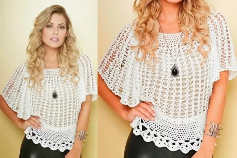Blusa Arabela em Crochê