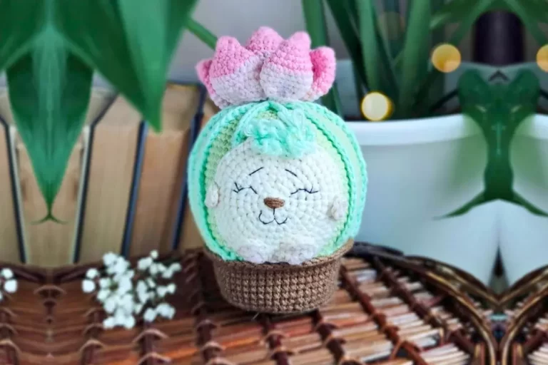 Ouriço fofo Amigurumi
