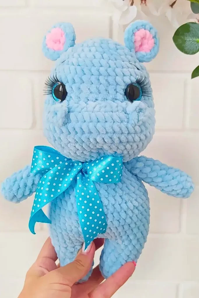 Casal de Hipopotamos Amigurumi Pinterest