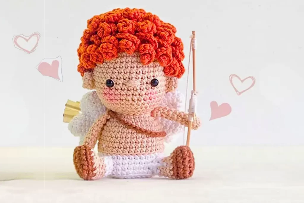 Cupido Arqueiro Amigurumi