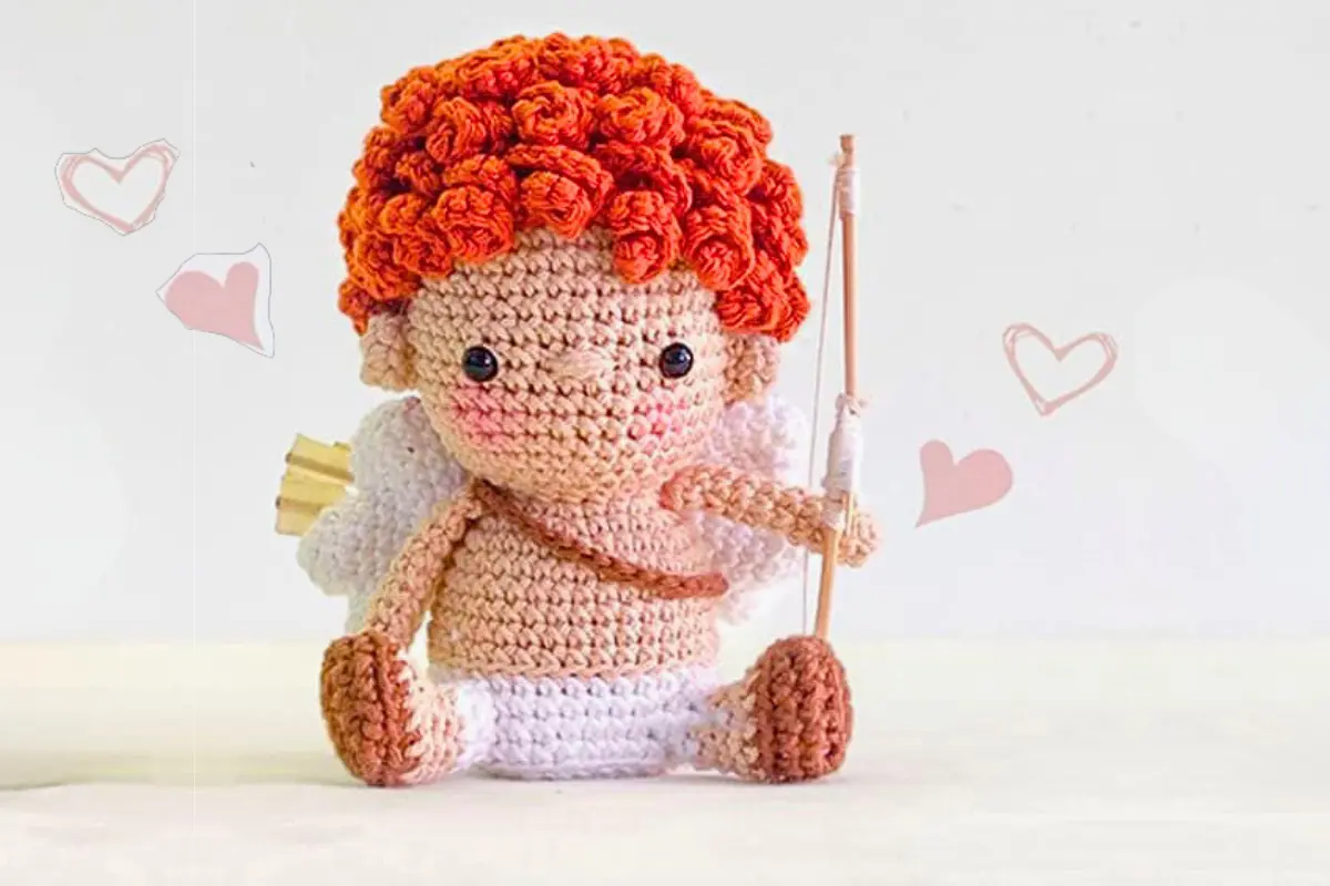 Cupido Arqueiro Amigurumi