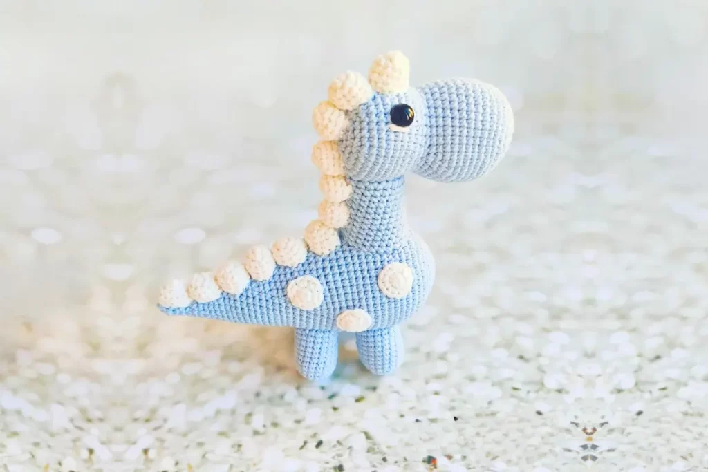 Dinossauro Amigurumi