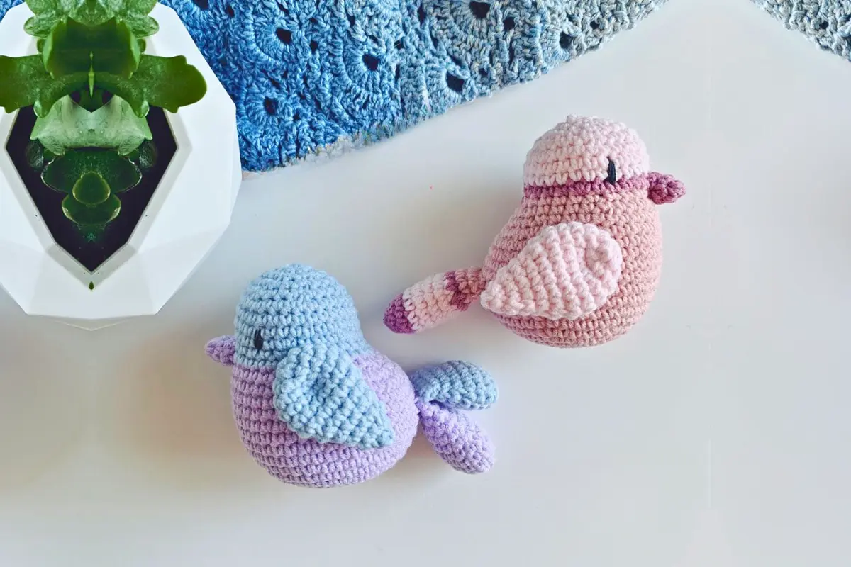 Passaro Amigurumi Receita Gratis