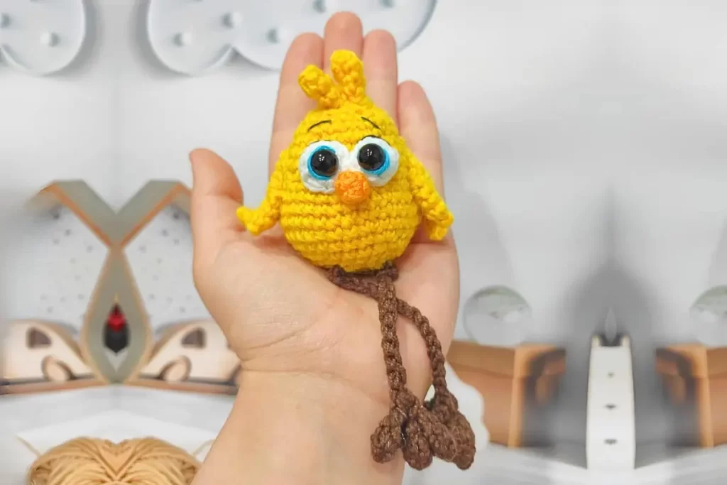 Receita passo a passo pintinho amigurumi