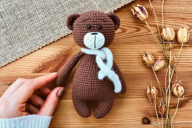 Urso Bruno Amigurumi