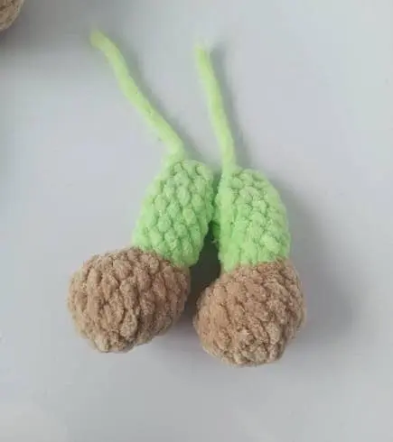 Urso de Pijama Amigurumi braços