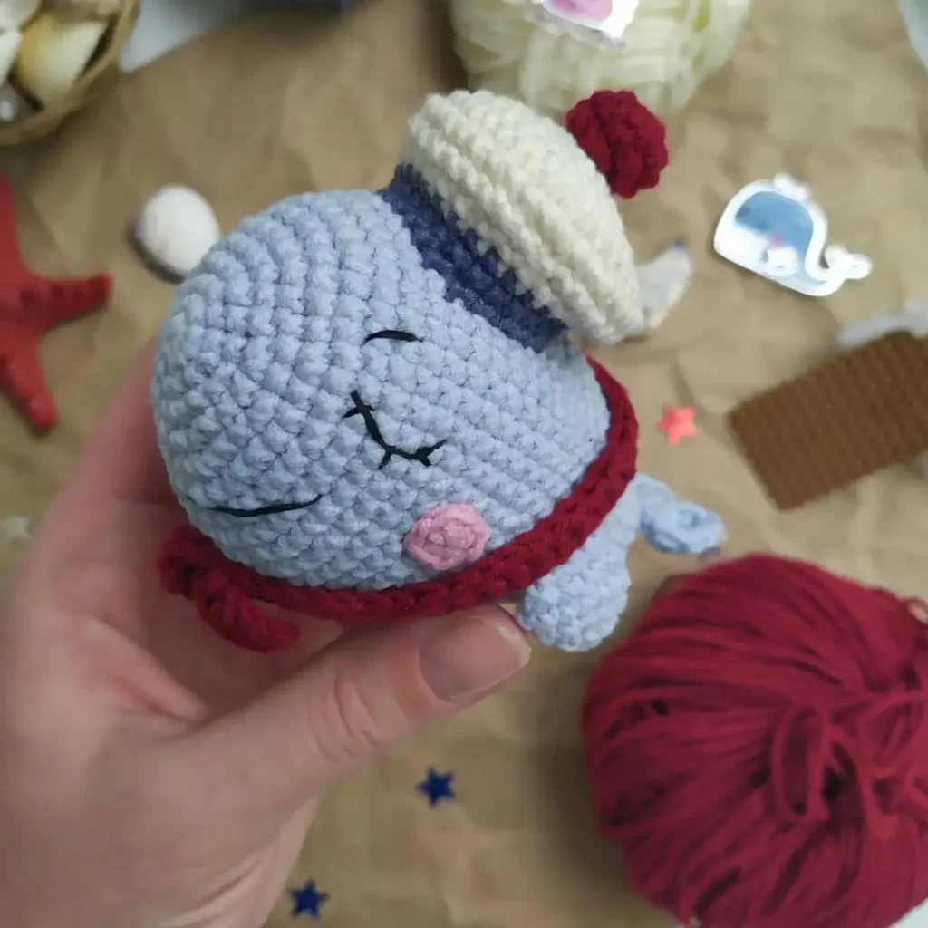 Balelia Marinheiro Amigurumi Receita passo a passo gratisperfil