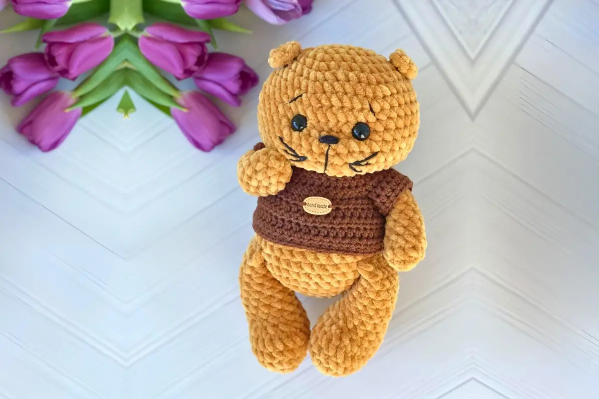 Gatinho fofo Amigurumi