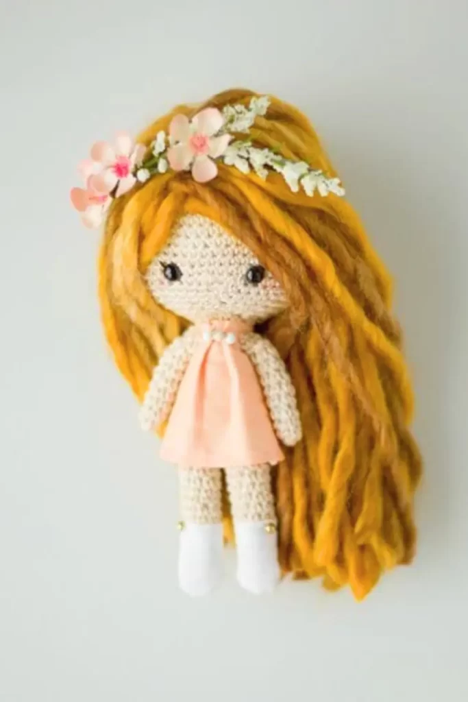 Boneca Docinho Amigurumim Pinterest