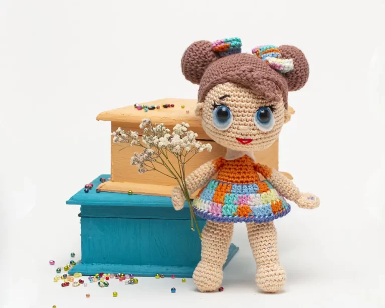 Boneca Lol Baby Amigurumi