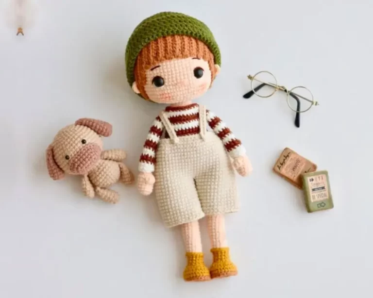 Boneco Pelipe Amigurumi