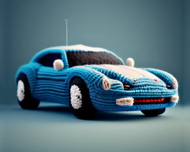 Carro Esportivo Amigurumi