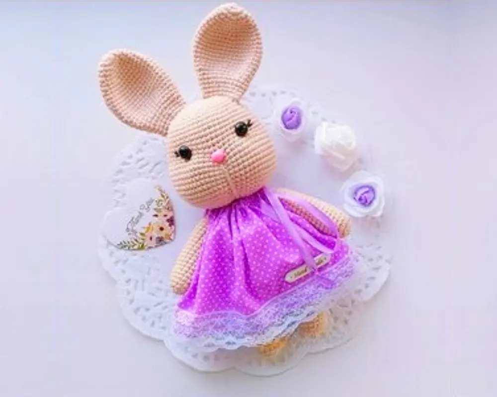 Coelha Bunny Amigurumi