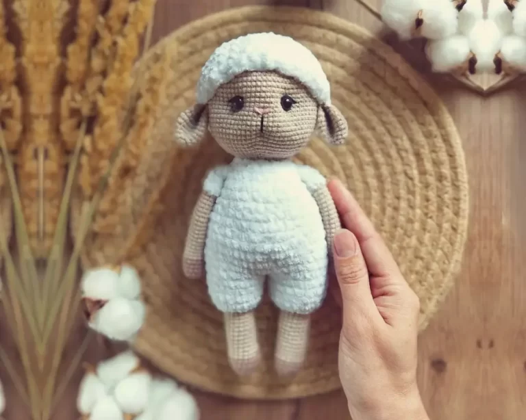 Ovelha Fofinha Amigurumi