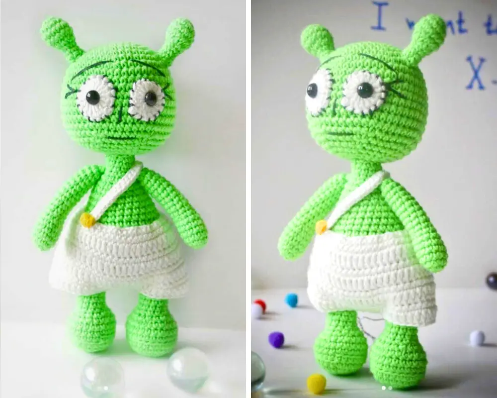 Alienígena o Et Camarada Amigurumi