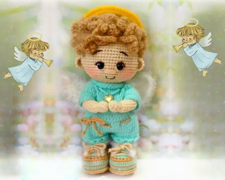 Anjo Bebê Amigurumi
