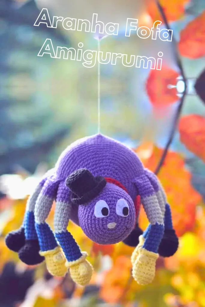 Aranha Fofa Amigurumi Pinterest