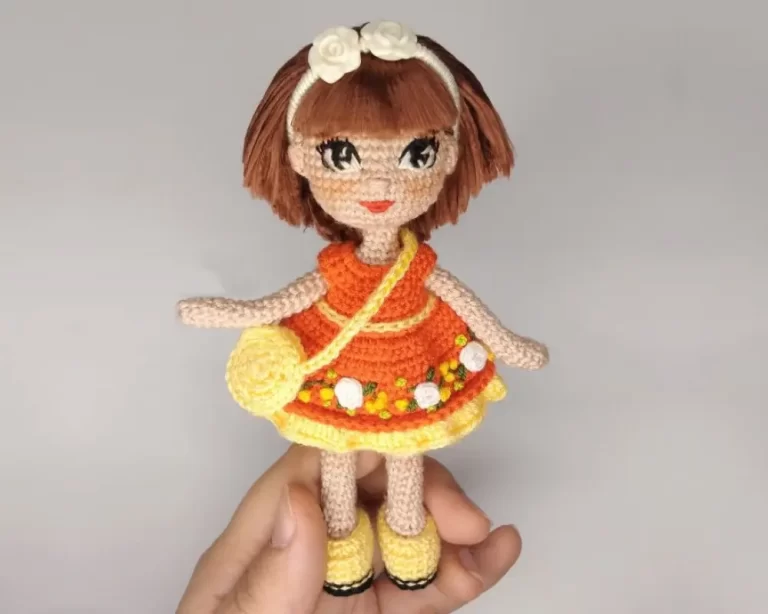 Boneca Solla Amigurumi