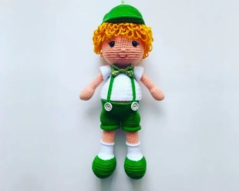 Boneco Traquino Amigurumi