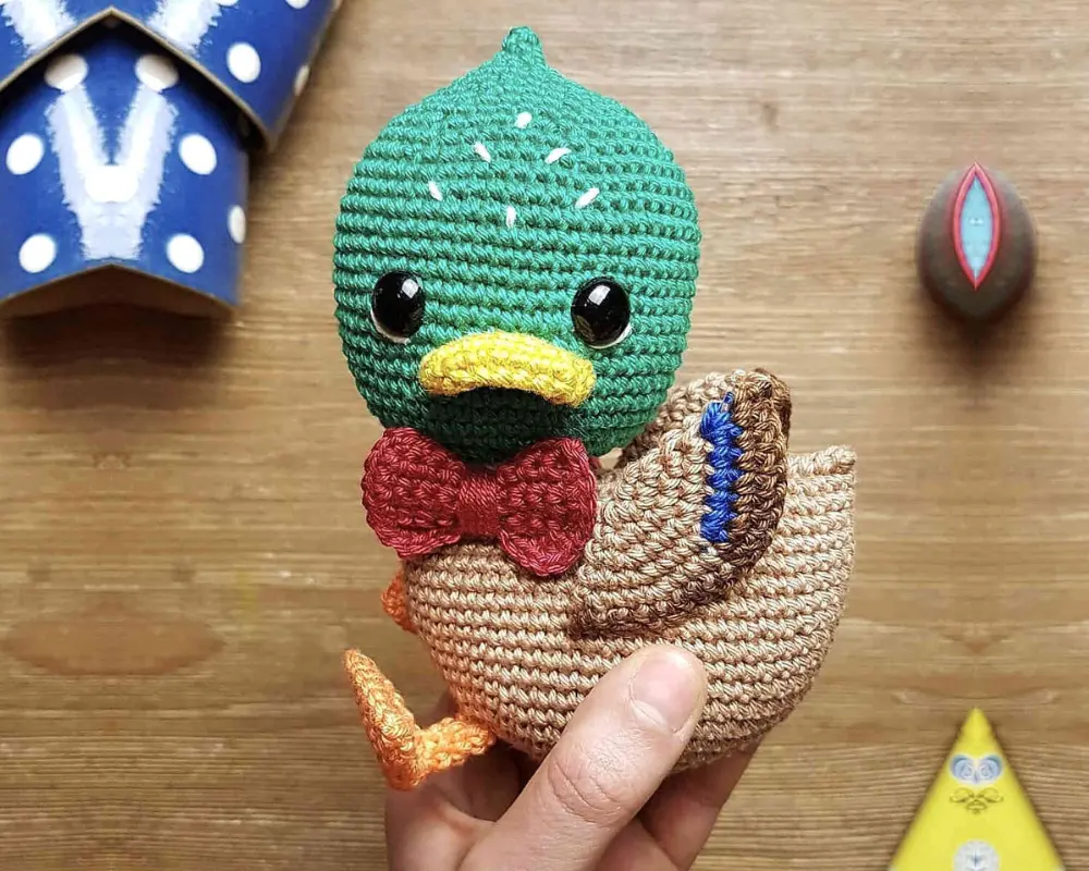 Patinho Fofo Amigurumi