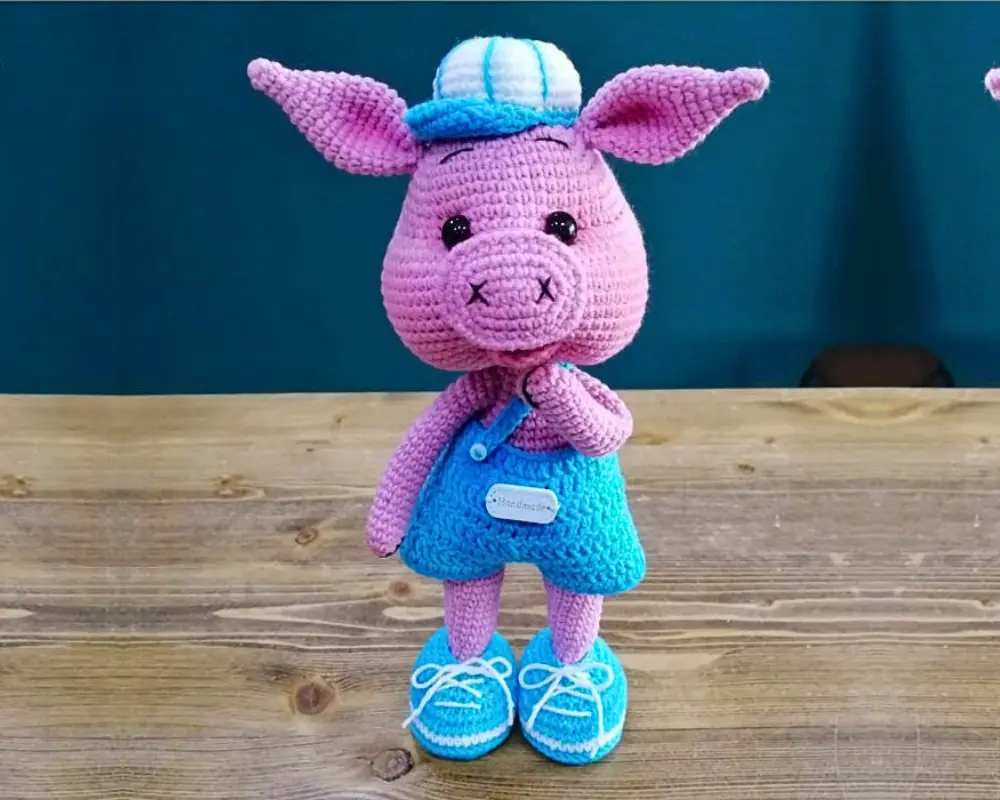 Porquinho Fofo Amigurumi